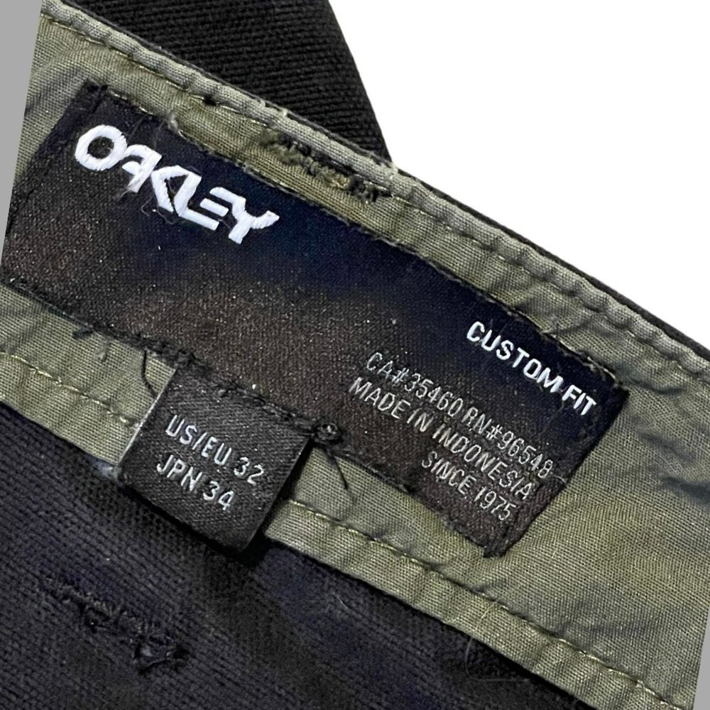 Oakley Men's Custom Fit Icon Worker Pants Black Style 422453 Size 32 - Picture 6 of 9